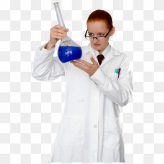 Lab Coat Png Images - Girl In A Lab Coat, Transparent Png