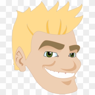 Does Having Thick Eyebrows Make You A Narcissist Bbc - Man Laughing Teeth Face Cartoon, HD Png Download