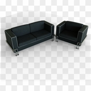 Couch And Armchair Set - Studio Couch, HD Png Download