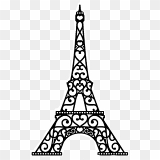 Eiffel Tower Svg Free, HD Png Download