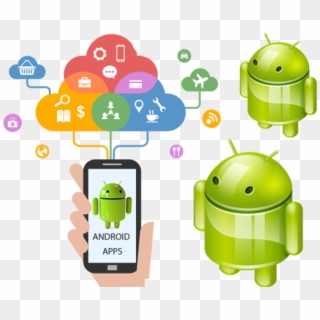 Hire Dedicated Android Developer Usa - Mobile App Graphic, HD Png Download