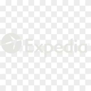 Expedia Logo Black And White - Expedia White Logo Png, Transparent Png