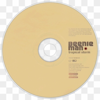Beenie Man Tropical Storm Cd Disc Image - Cd, HD Png Download