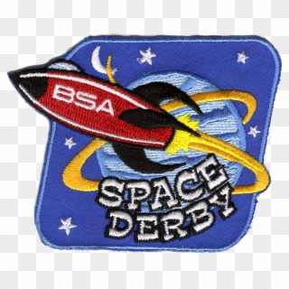 Space Derby Space Derby Patch - Cub Scout Space Derby Patch, HD Png Download