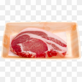 Plate Of Bacon Png - Rib Eye Steak, Transparent Png