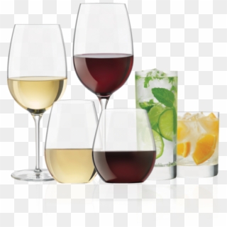Glasses White Wine Glasses Large Wine Glass Prosecco - Wine Glass, HD Png Download