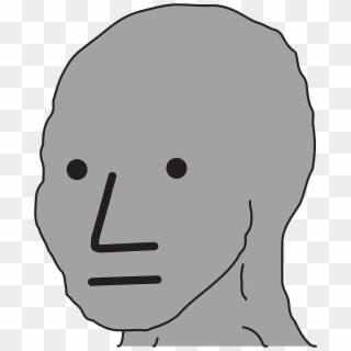 R-tarded - 4chan Npc Meme Template, HD Png Download