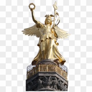 Berlin Gold Else Isolated Png Image - Berlin Victory Column, Transparent Png