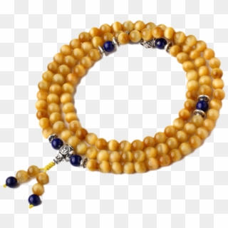 Beads Vector Bead Necklace - Prayer Beads Buddhism Png, Transparent Png