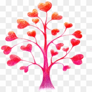 Love Tree Shape - Hd Images Of Heart Shape, HD Png Download