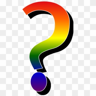 Rainbow Question Capitol Pride Of Salem Oregon - Rainbow Question Mark Transparent, HD Png Download