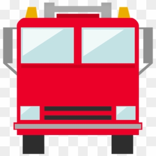 Free Photo Firefighter Truck Icon Fireman Firetruck - Fire Truck Silhouette Png, Transparent Png