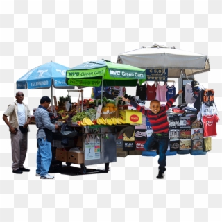 Street Vendor Png - People In The Market Png, Transparent Png