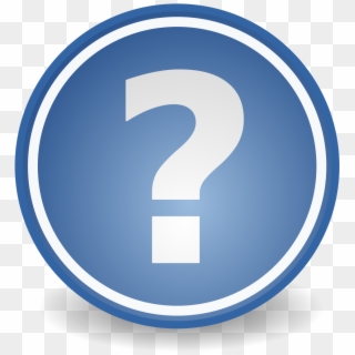 Blue Question Mark - Icon, HD Png Download