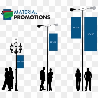 Free Png Download Street Banner Size Png Images Background - Street Pole Banner Dimensions, Transparent Png