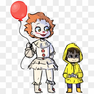 Georgie And Pennywise Au, HD Png Download