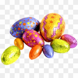Easter-eggs No Background - Easter Eggs Transparent Background, HD Png Download