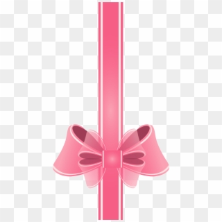 Pink Ribbon Png Clipart Image - Pink Ribbon Png, Transparent Png