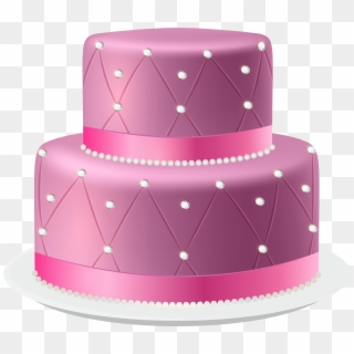Pink Cake Png Clip Art Image - Cake Image Hd Png, Transparent Png