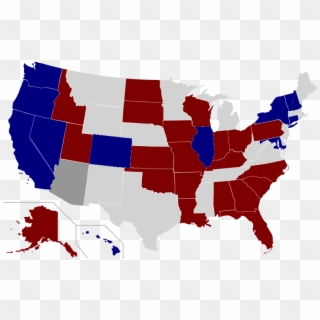 2022 Us Senate Map - Us Senate Map, HD Png Download