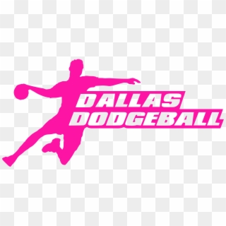 Com/dallasdodgeball Logo Pink - Graphic Design, HD Png Download