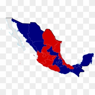 Mexican American Flag Png - Mexican Civil War Map, Transparent Png