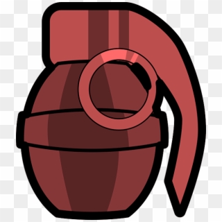 Grenade Clipart Bfdi - Cartoon Grenade Png, Transparent Png