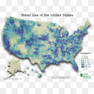 Usa Maps, Retirement, Charts, United States, Maps, - United States Water Systems, HD Png Download