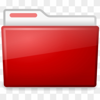 Red Ubuntu Folder Png Clip Arts, Transparent Png