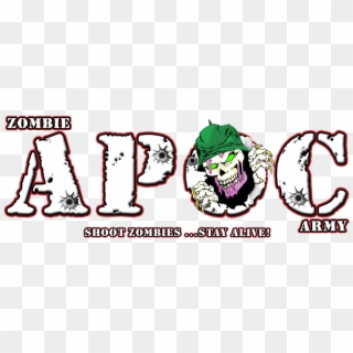 Zombie Apoc Army At Cutting Edge Haunted House Fort - Zombie, HD Png Download