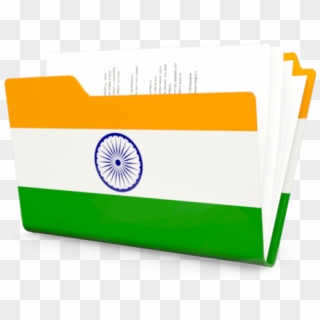Folder Icons Trilogy - India Flag Folder Icon, HD Png Download