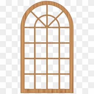 Wooden Window Frame Png, Transparent Png
