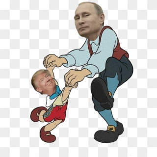 A Funny Thing Happened To Me While I Was Writing My - Trump Puppet Of Putin, HD Png Download