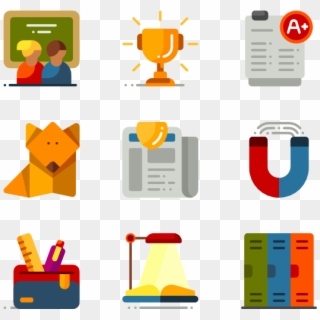 Back To School - Icons Back To School Png, Transparent Png