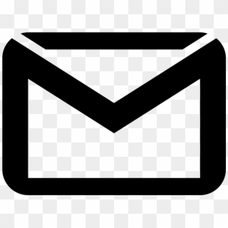 Gmail Icon Free Download At Icons8 - Gmail Logo Black And White, HD Png Download