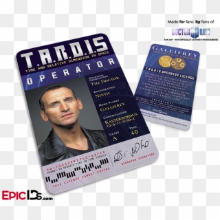 Tardis 'doctor Who' Operator License, HD Png Download