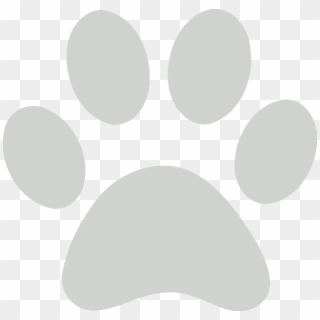 Dog Paw Paw Clipart Service Dog Pencil And In Color - Dog Paw White Png, Transparent Png