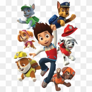 Ryder And His Dogs Paw Patrol Clipart Png - Paw Patrol Png, Transparent Png