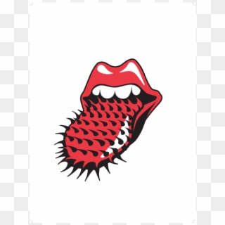 Rolling Stones Spiked Tongue T Shirt, HD Png Download