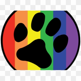 Dog Paw Pictures - Rainbow Paw Transparent, HD Png Download
