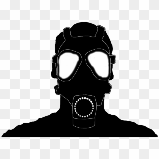 Gas Mask Png - Gas Mask Silhouette Png, Transparent Png