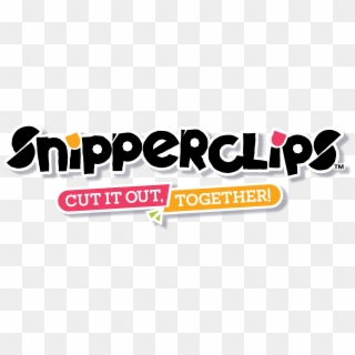 Nintendoswitch Snipperclips Logo - Graphic Design, HD Png Download