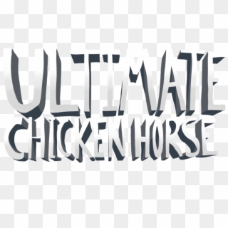 Ultimate Chicken Horse Jumps Onto Playstation 4, Xbox - Calligraphy, HD Png Download
