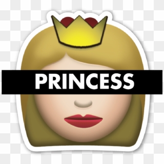 Png Sticker - Transparent Princess Emoji Png, Png Download