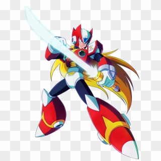 Zero Megaman Png - Mega Man X Zero, Transparent Png