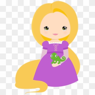 Disney Princess Rapunzel, Baby Princess, Little Princess, - Cute Rapunzel Clipart, HD Png Download