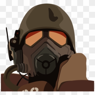 Download Drawing Childrens Gas Mask - Mascara De Gas Fallout4, HD Png Download