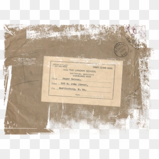 Paper Vintage Envelope - Papel Vintage Png, Transparent Png