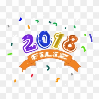 Bela Ano Novo - Feliz Año 2018 Png, Transparent Png