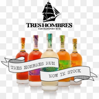 Tres Hombres Rum - American Whiskey, HD Png Download